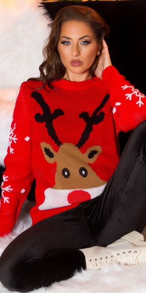 Trendy Koucla Weihnachts Pullover
