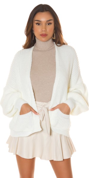 Sexy Musthave Oversized Grobstrick Cardigan